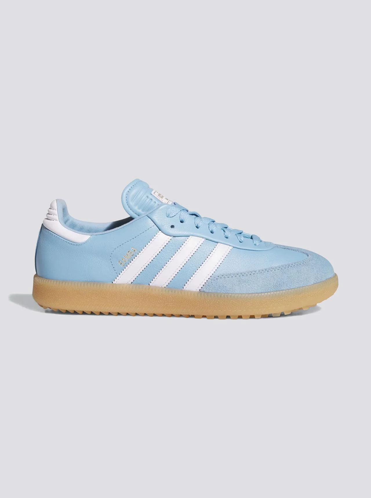 adidas Originals Samba Spikeless Golf Shoes Collegiate Blue/Footwear White/Gum
