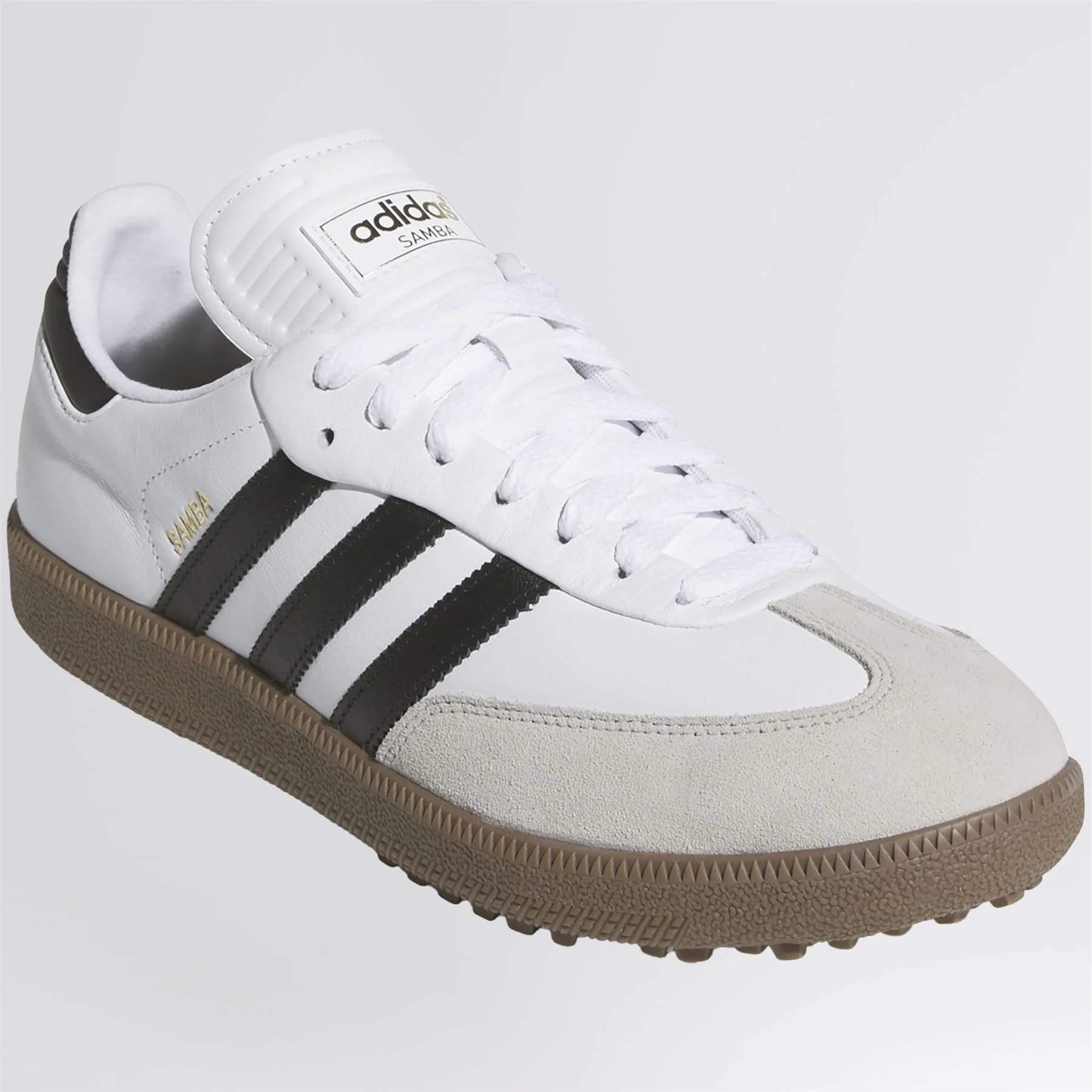 adidas Originals Samba Spikeless Golf Shoes Footwear White/Core Black - Image 4