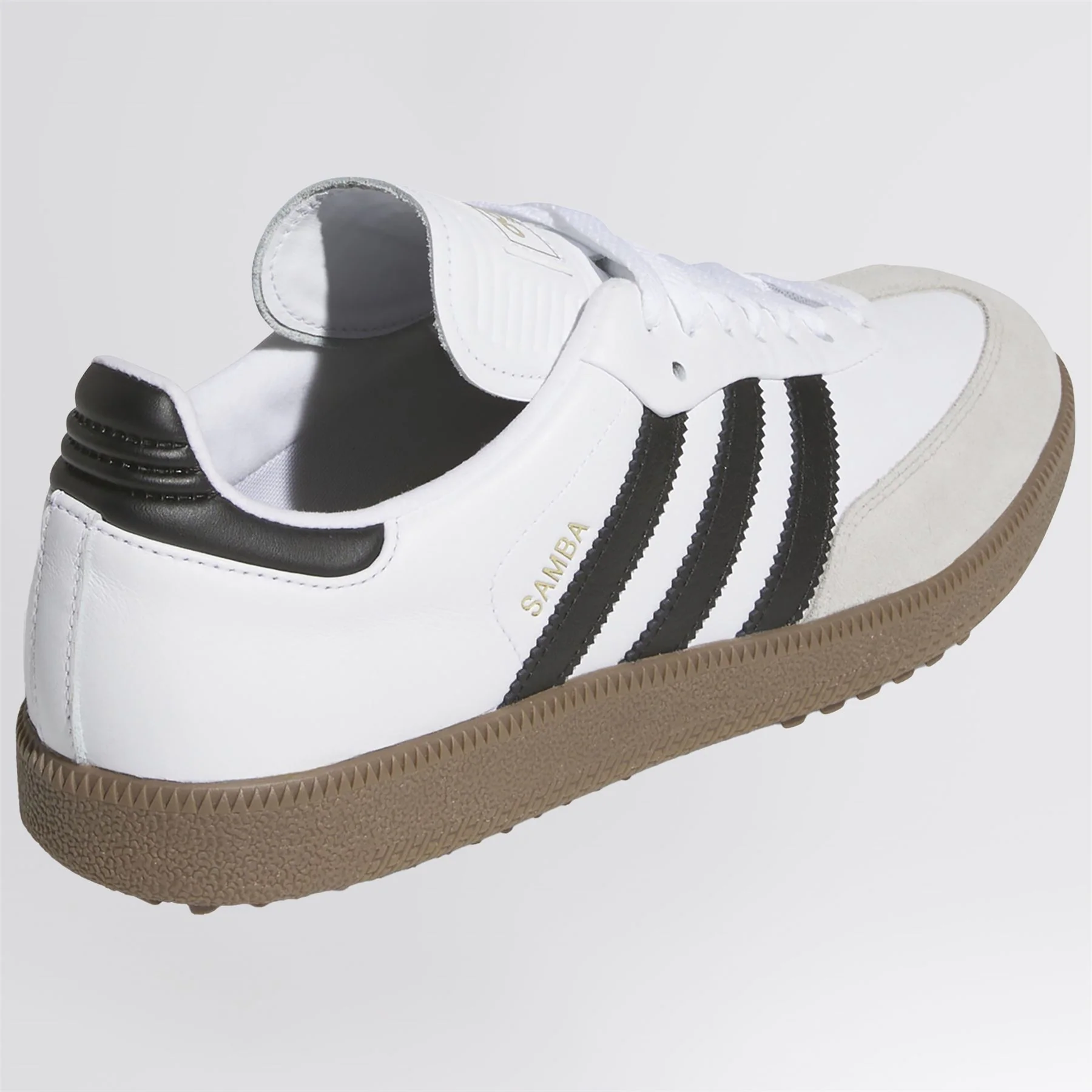 adidas Originals Samba Spikeless Golf Shoes Footwear White/Core Black - Image 5