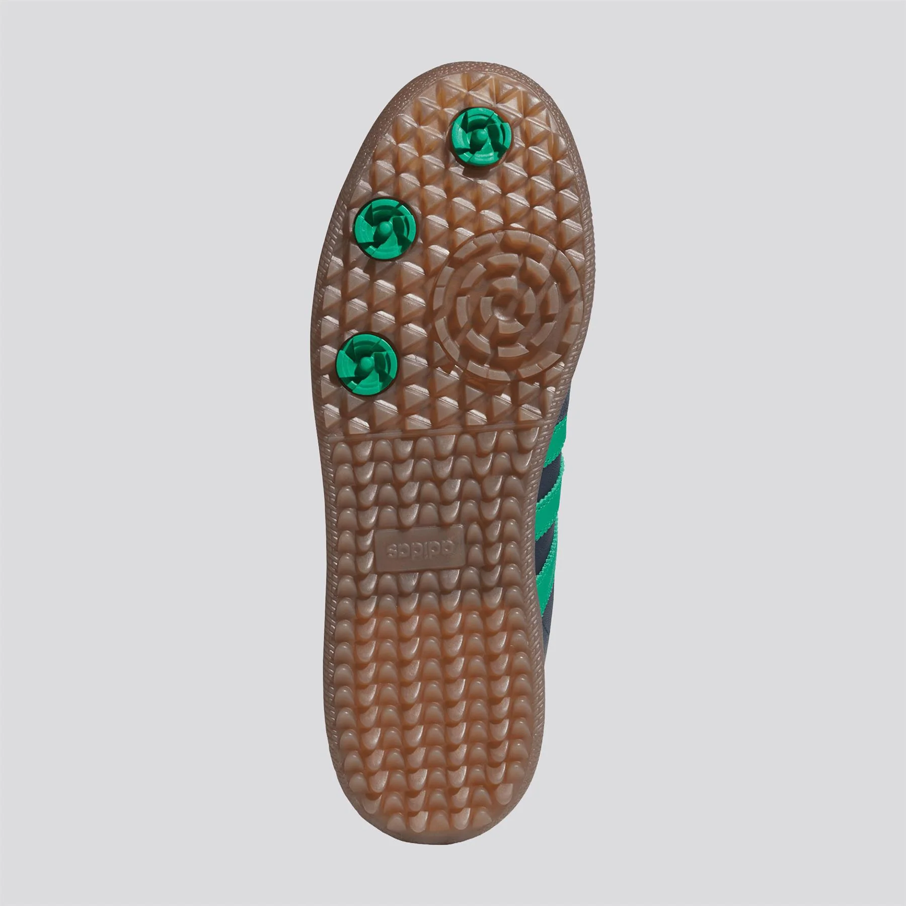 adidas Originals Samba Spikeless Golf Shoes Night Indigo/Court Green/Footwear White - Image 3