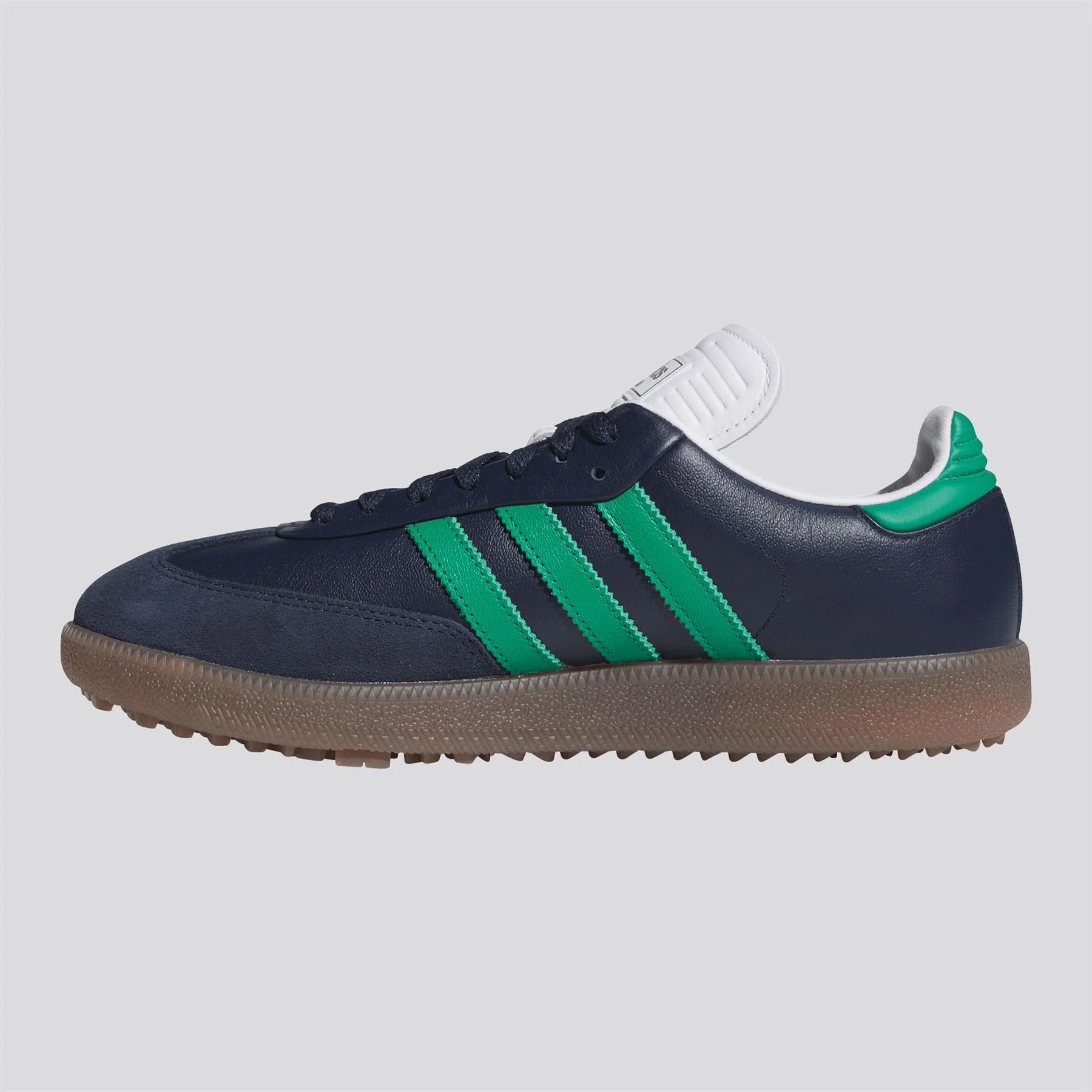 adidas Originals Samba Spikeless Golf Shoes Night Indigo/Court Green/Footwear White - Image 4