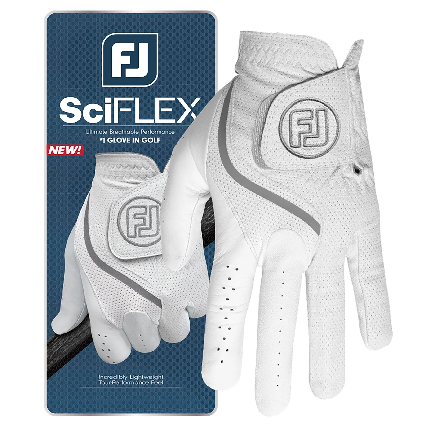 SciFlex Regular Golf Glove LH Pearl - Image 2