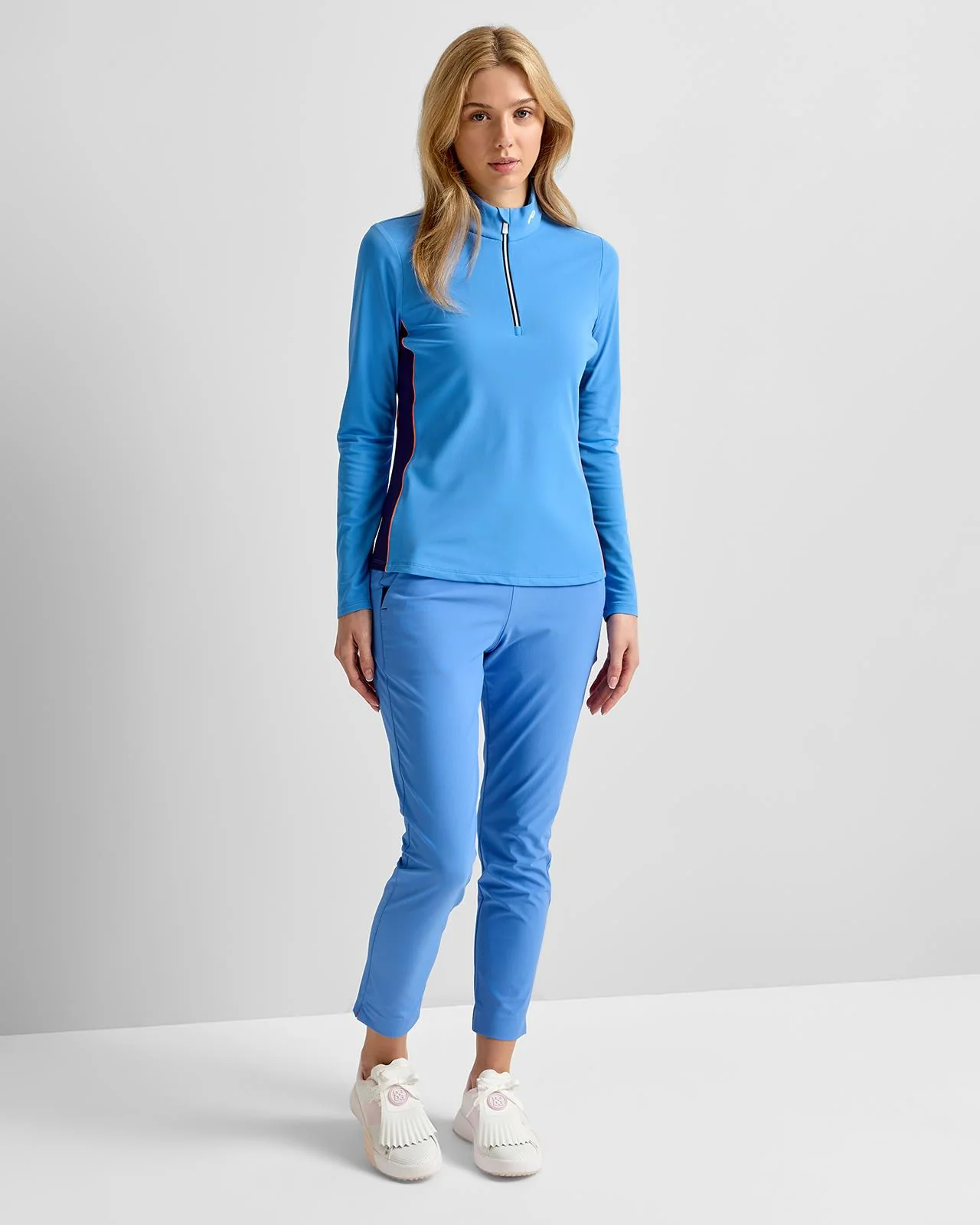 Shift Half Zip Mid Layer Yonder/Atlanta Blue - Image 3