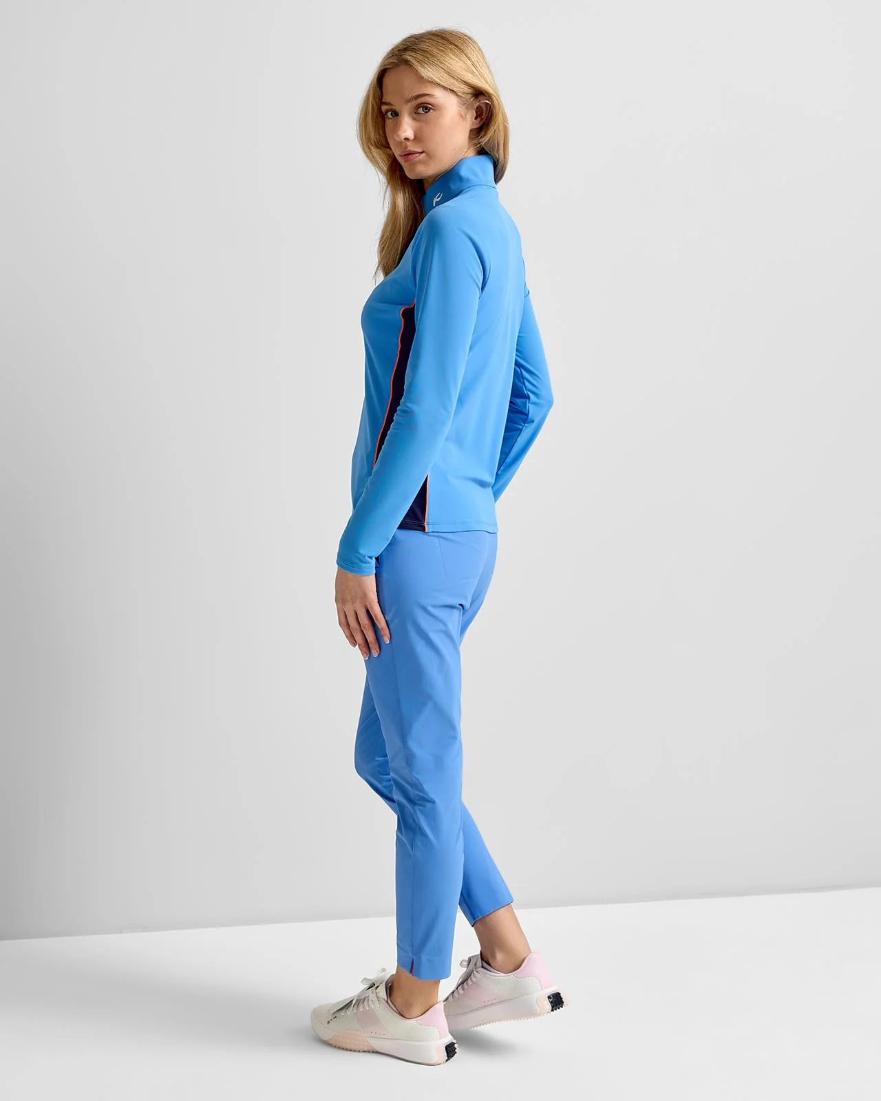 Shift Half Zip Mid Layer Yonder/Atlanta Blue - Image 4
