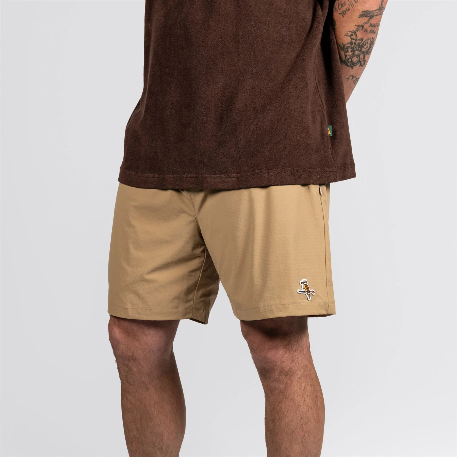 Stasher 18-inch Shorts Beige - Image 4