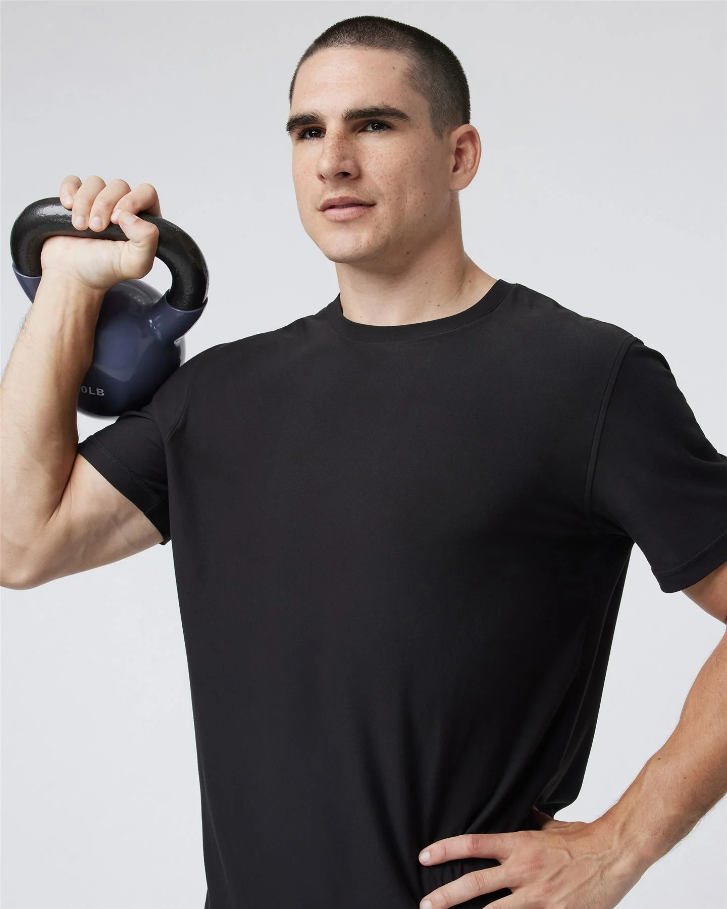 Strato Tech Tee Black - Image 4