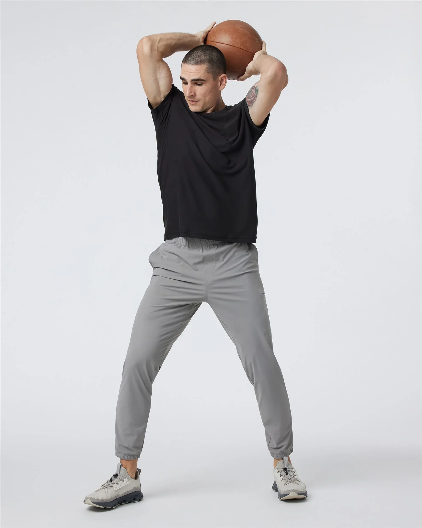 Strato Tech Tee Black - Image 5