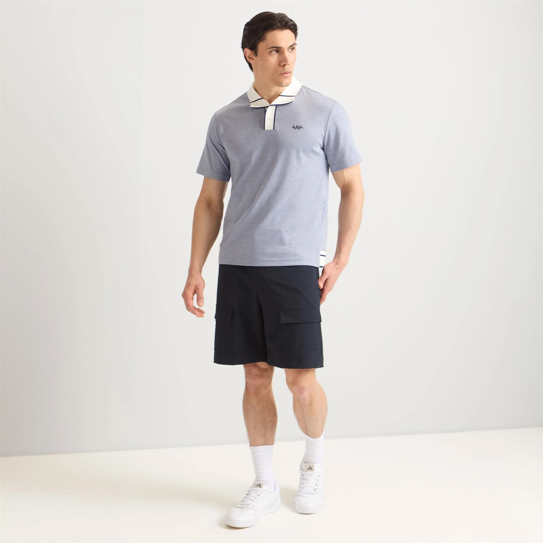 Sylvie Polo Shirt Blue - Image 2