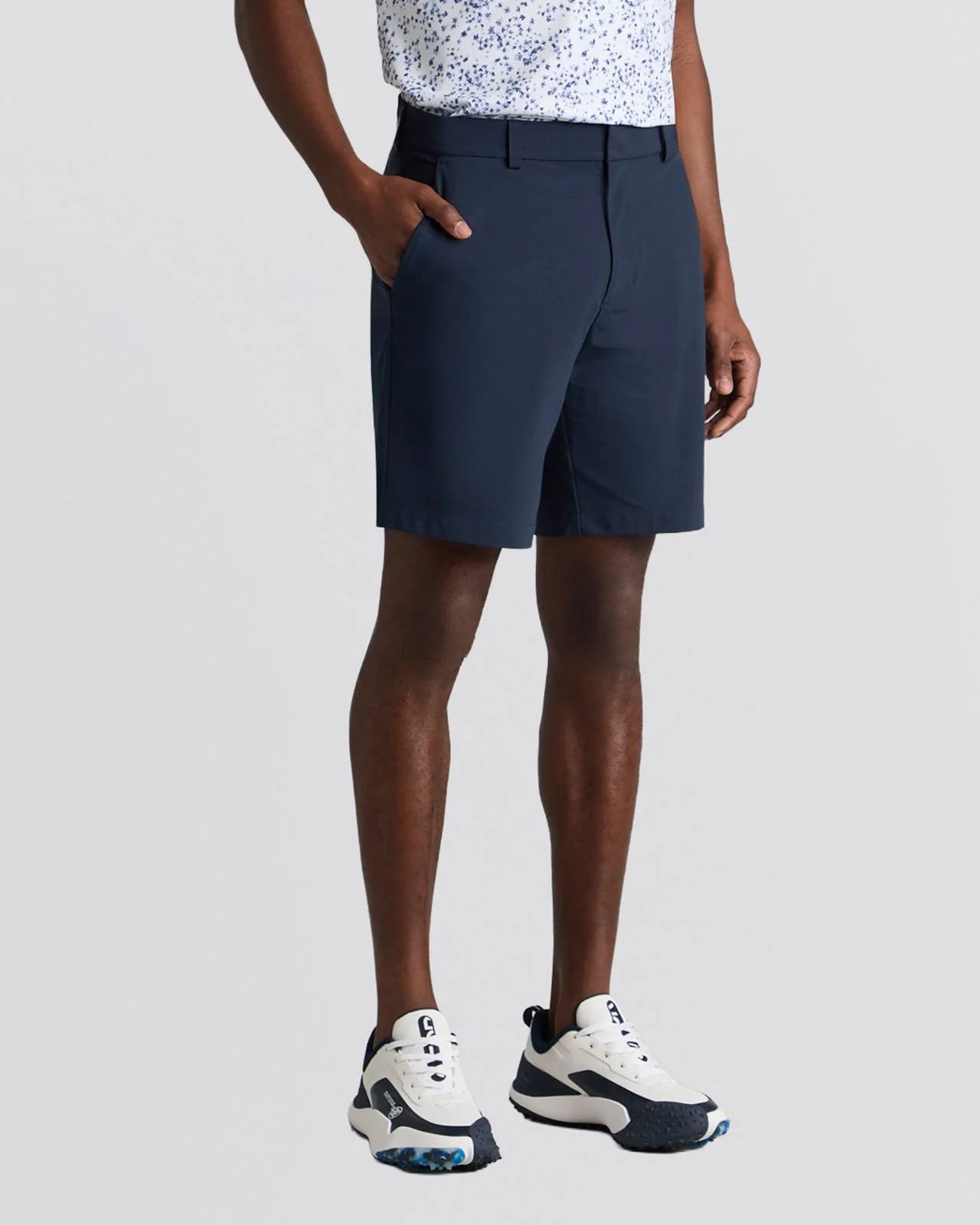Tech Tour 8-inch Four-Way Stretch Short Twilight