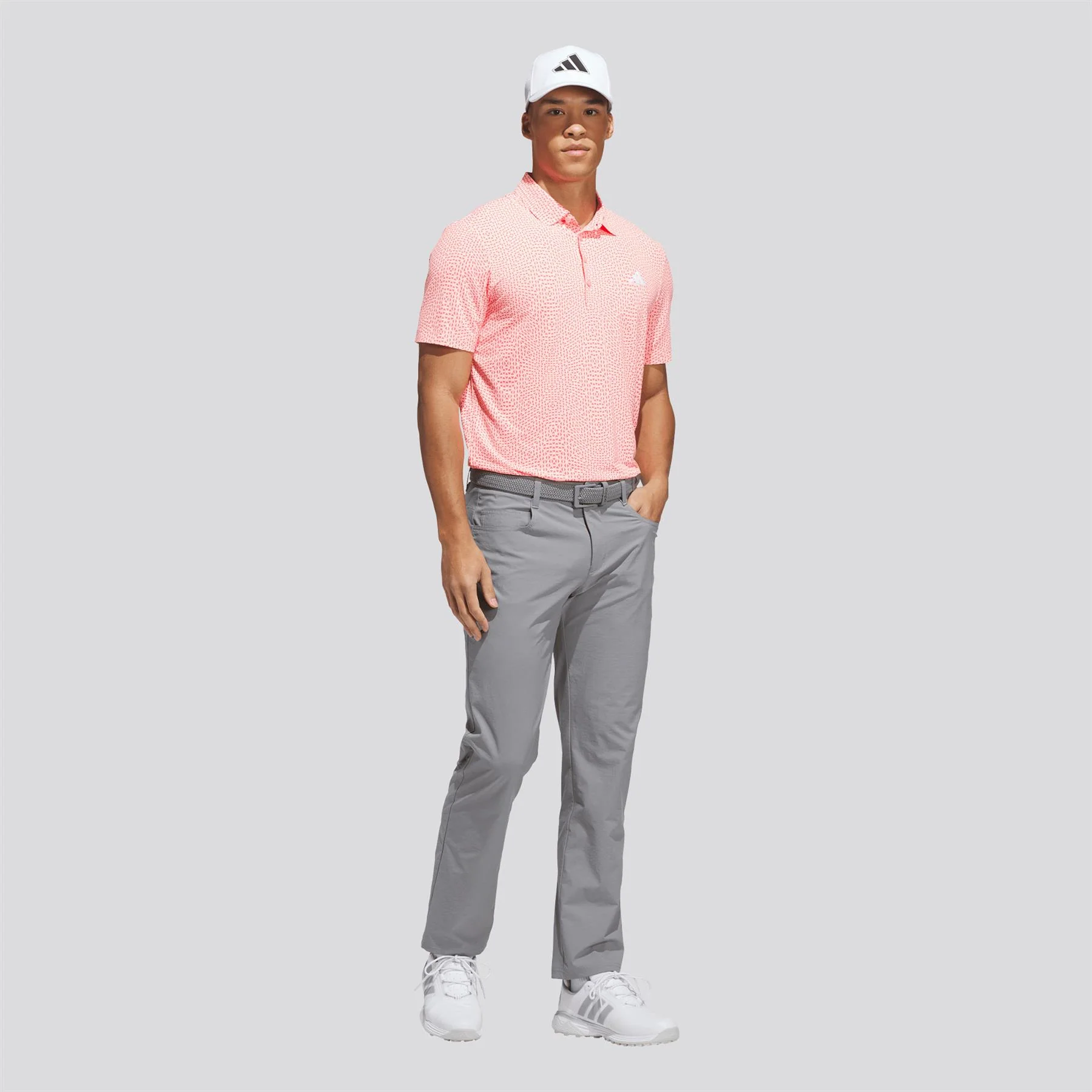 Ultimate365 Tour Cool Feeling Deco Polo Shirt Frozen Turbo/Pure Turbo - Image 3