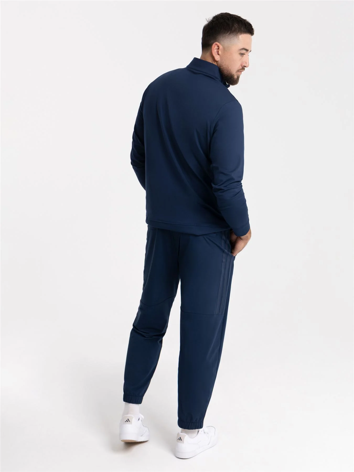 Ultimate365 Tour Quarter Zip Mid Layer Navy - Image 4