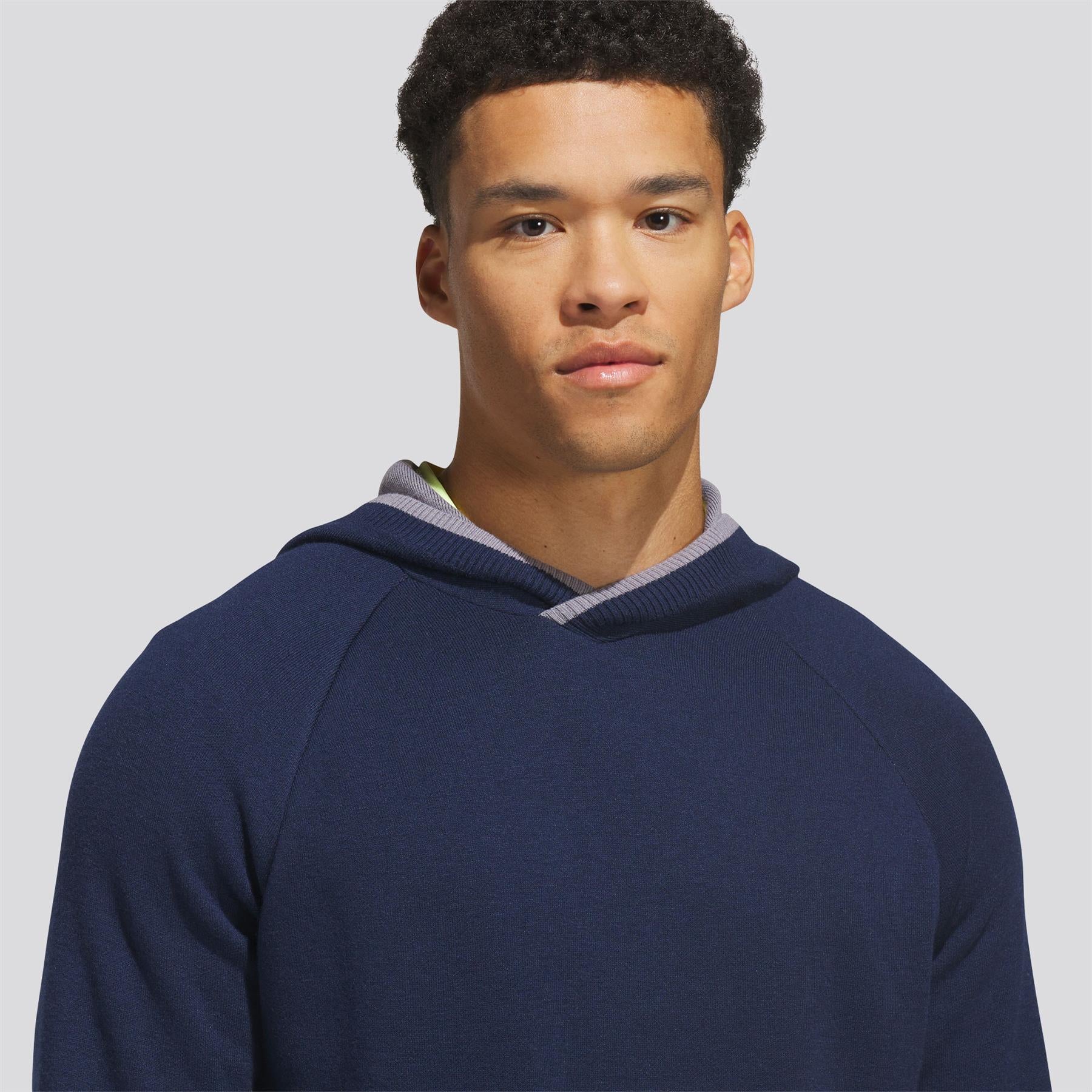Ultimate365 Tour Twistknit Hoodie Collegiate Navy - Image 4