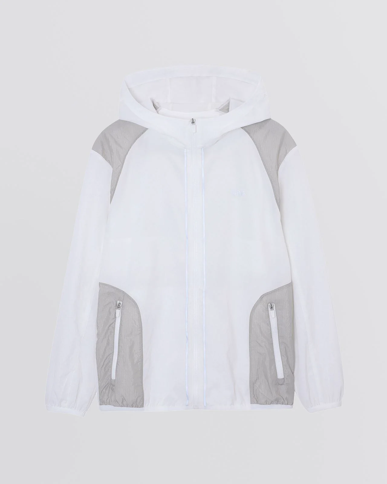 Victor Windbreaker Jacket White - Image 6