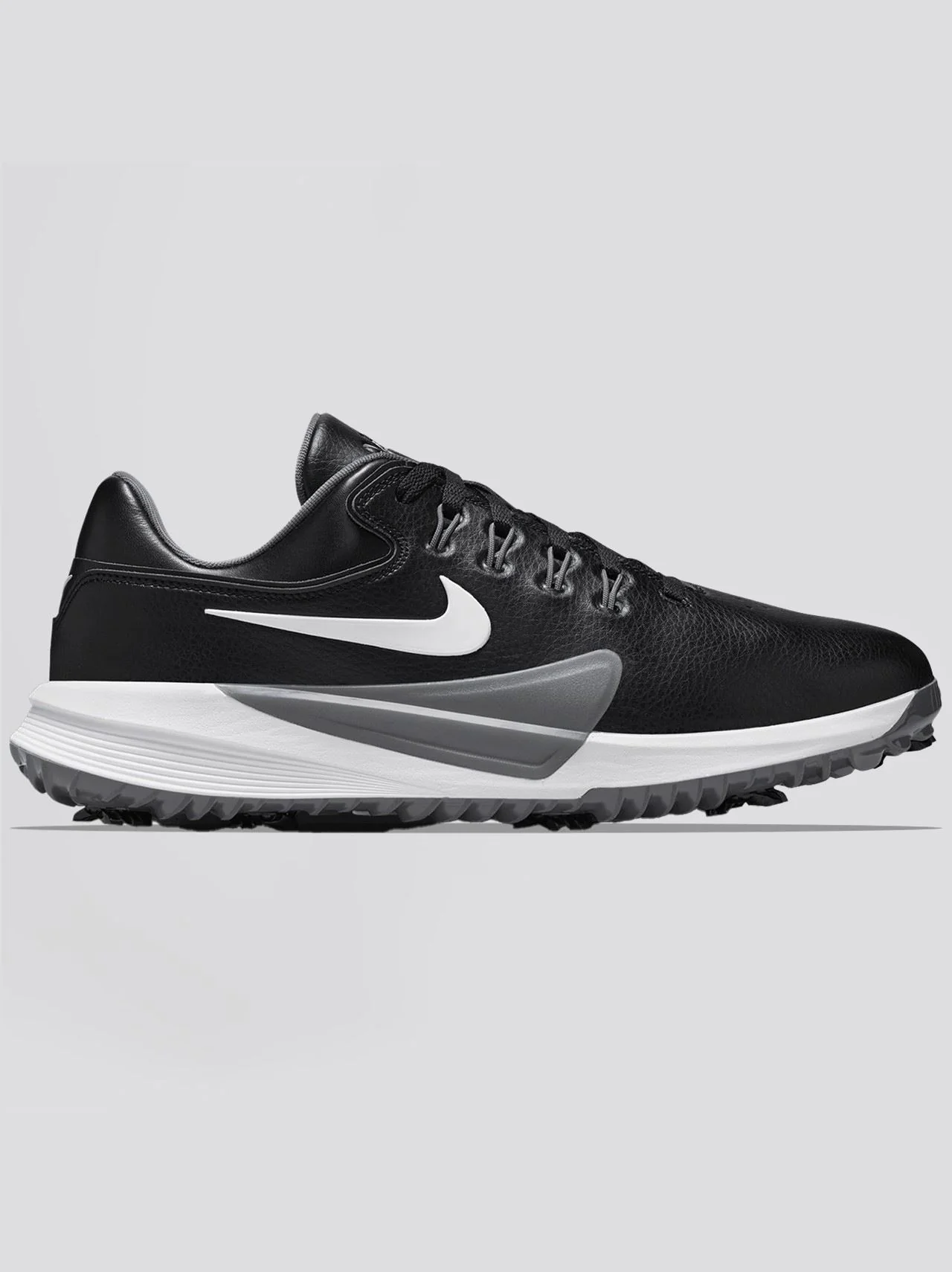 Victory Pro 4 Spiked Golf Shoes Black/White/Iron Grey