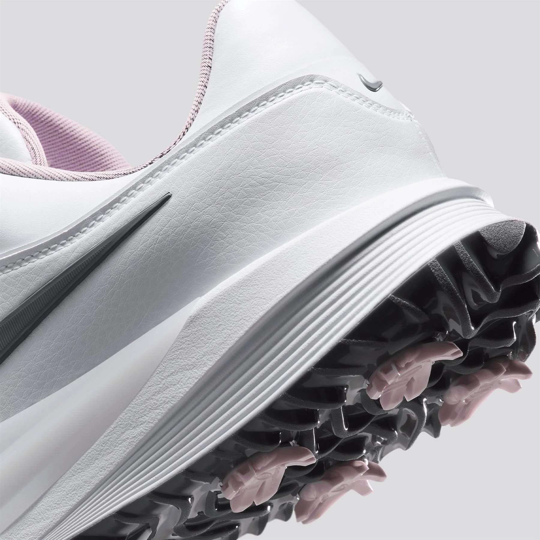 Victory Pro 4 Spiked Golf Shoes White/Pencil Pint/Bleached Lilac - Image 9