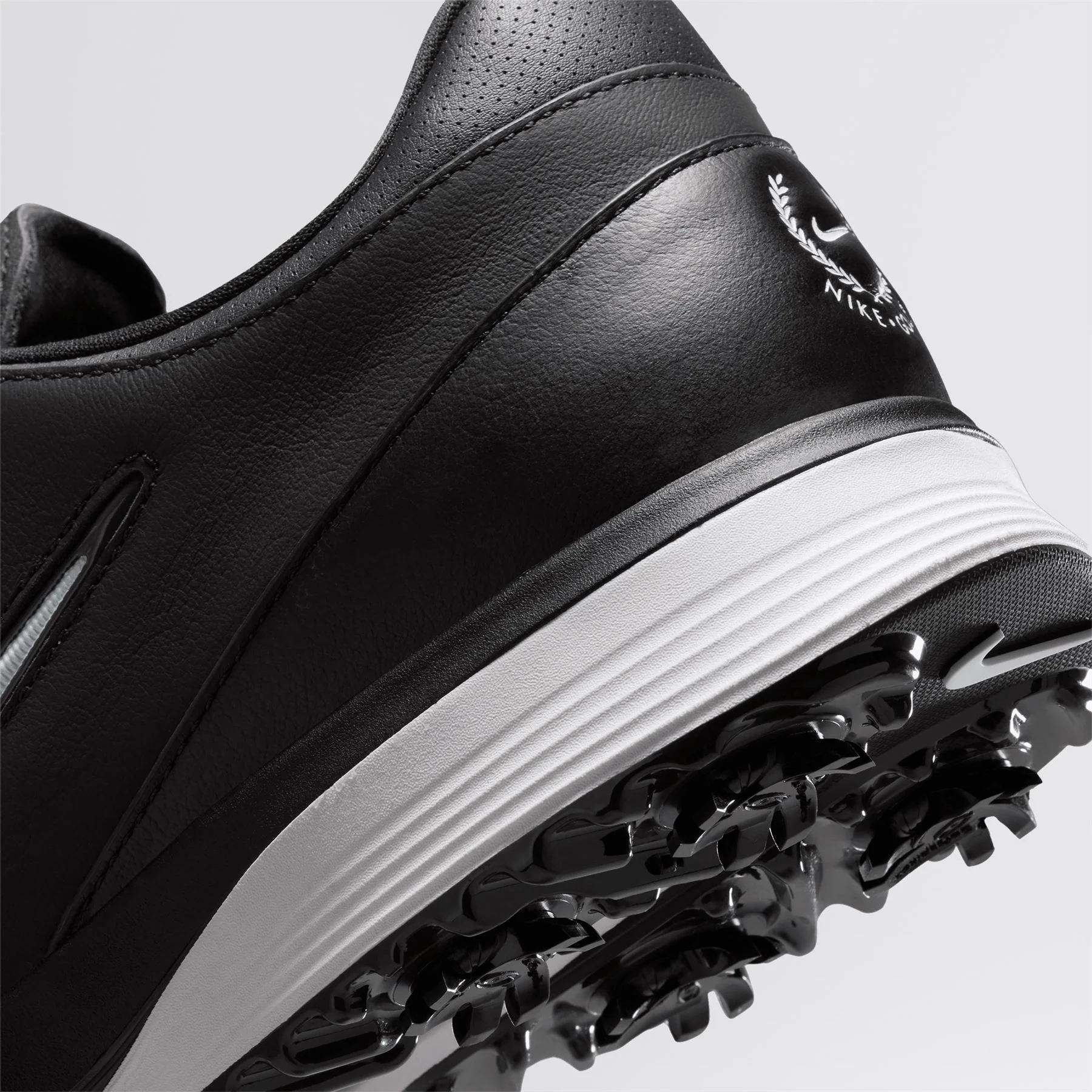 Victory Tour 4 Spiked Golf Shoes Black/White - Image 6