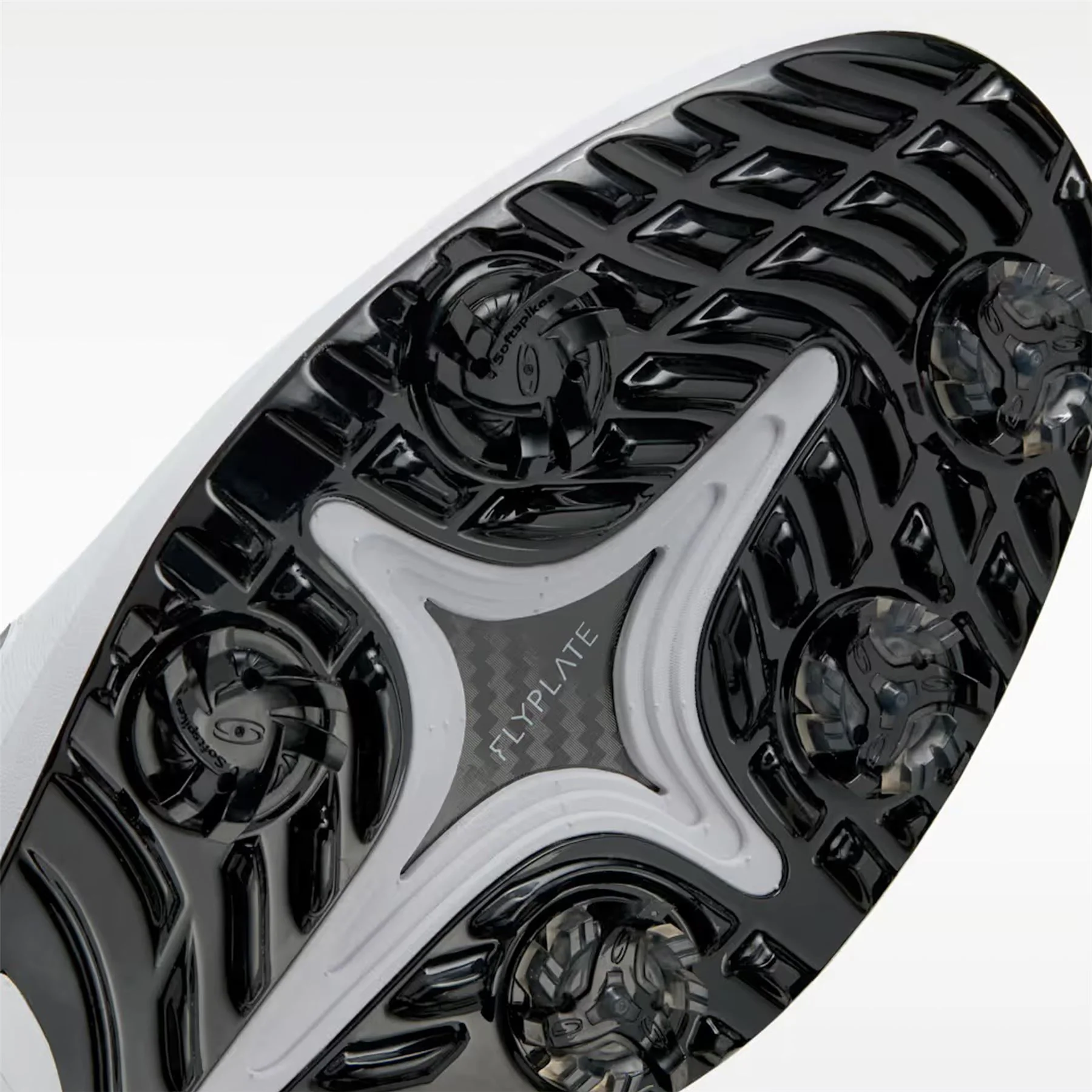 Victory Tour 4 Spiked Golf Shoes White/Black - Image 6