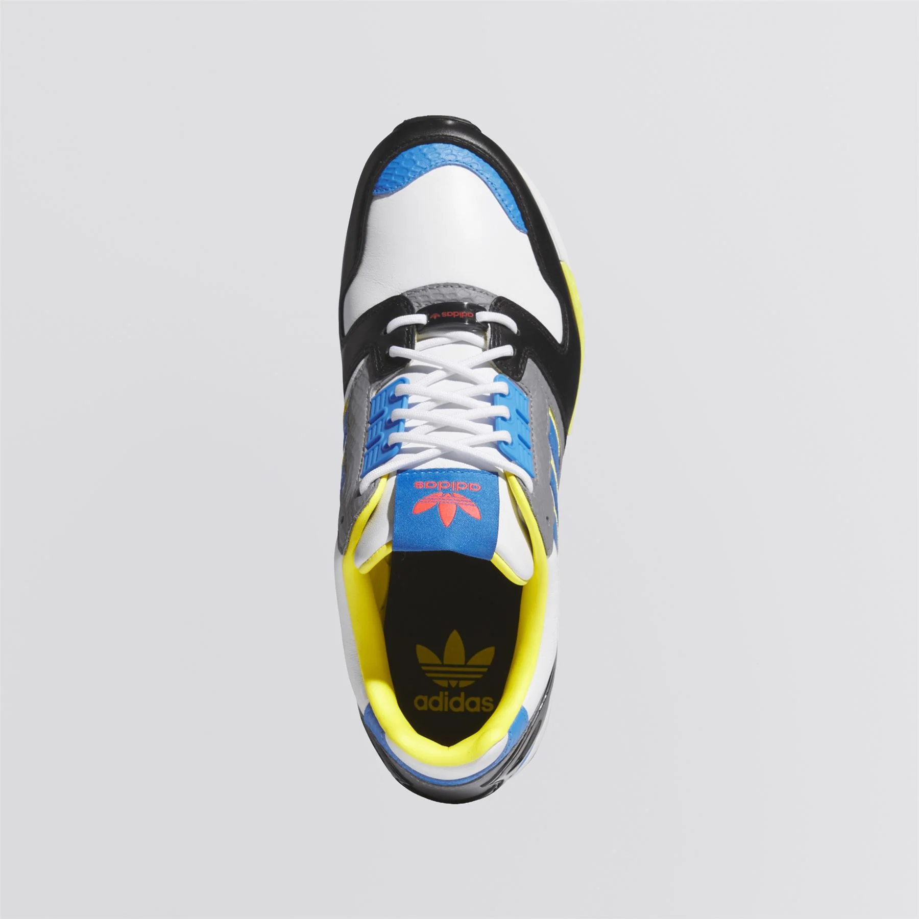adidas Originals ZX 8000 Spikeless Golf Shoes Footwear White/Lucid Ray Blue/Core Black - Image 3