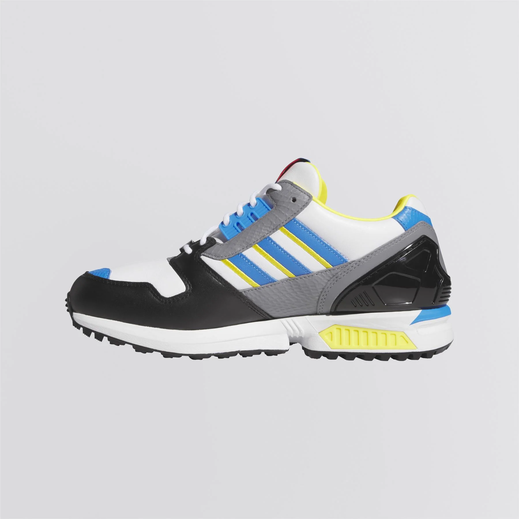 adidas Originals ZX 8000 Spikeless Golf Shoes Footwear White/Lucid Ray Blue/Core Black - Image 8